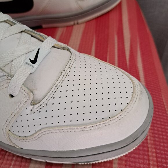 %Nike Prestige IV High 584614-110 White/Black/Grey Size 12 / A 21